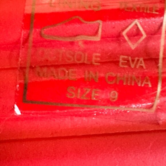 AZALEA WANG Red Rope Sandals – Size 9 NWOT - Picture 6 of 6